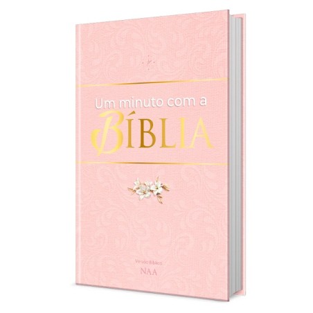 Um Minuto Com a Bíblia | Capa Rosa